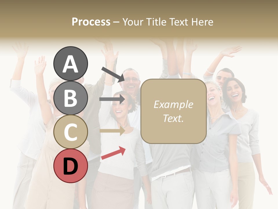 Man And His Dog Enjoying The Beautiful View PowerPoint Template