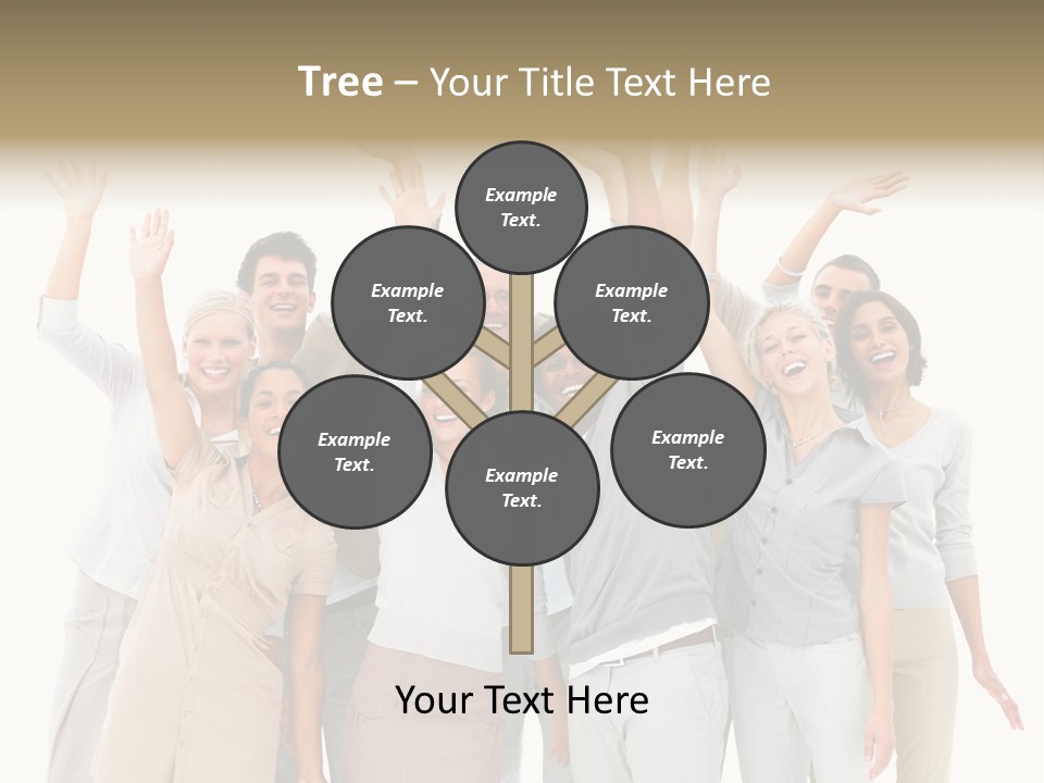 Man And His Dog Enjoying The Beautiful View PowerPoint Template