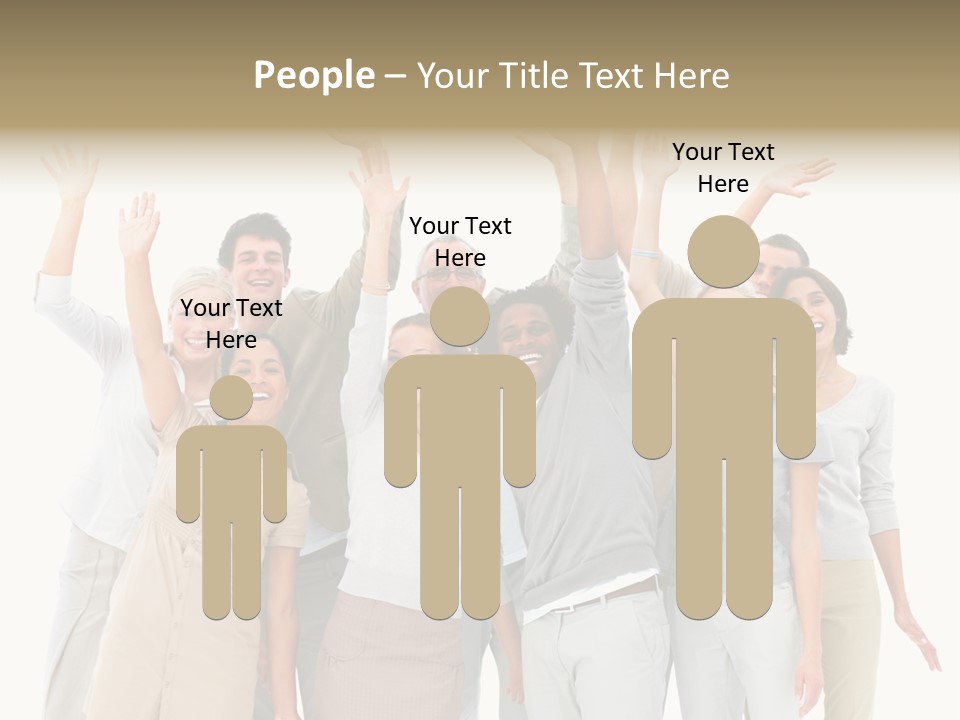 Man And His Dog Enjoying The Beautiful View PowerPoint Template