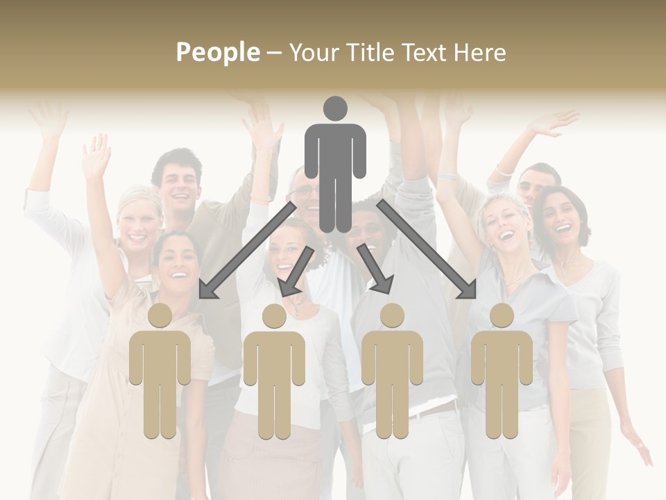 Man And His Dog Enjoying The Beautiful View PowerPoint Template