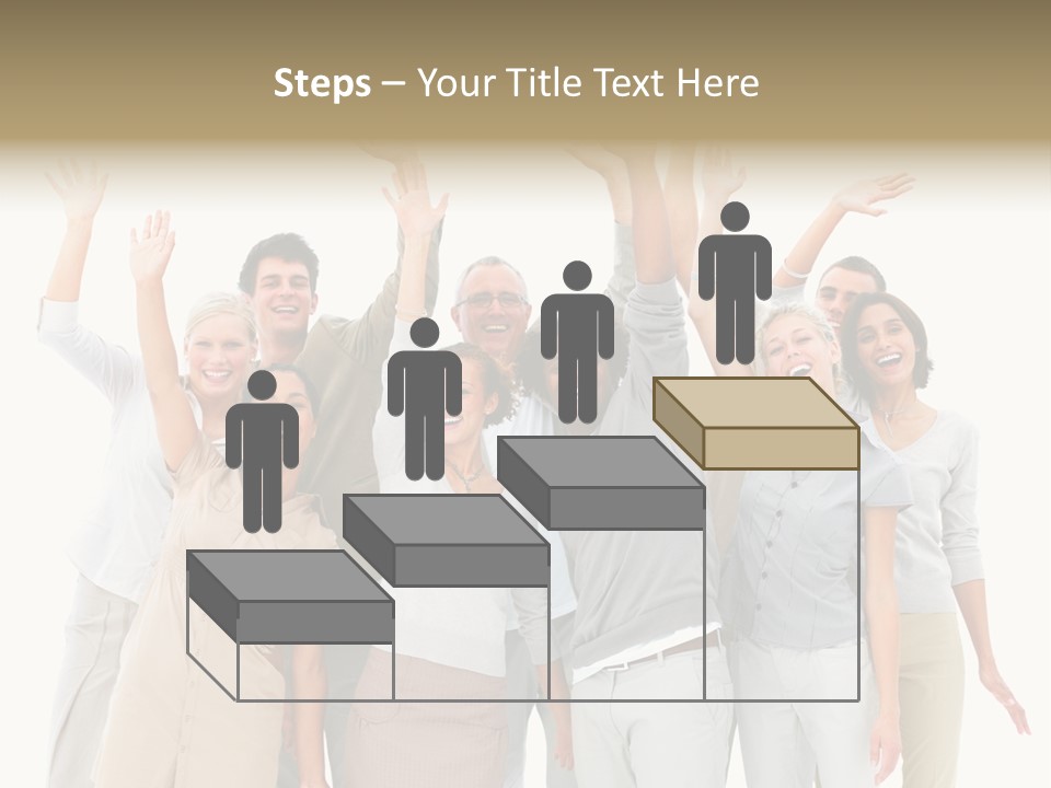 Man And His Dog Enjoying The Beautiful View PowerPoint Template