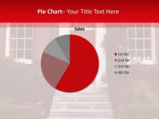 Georgian Frontage, Dorset, England PowerPoint Template