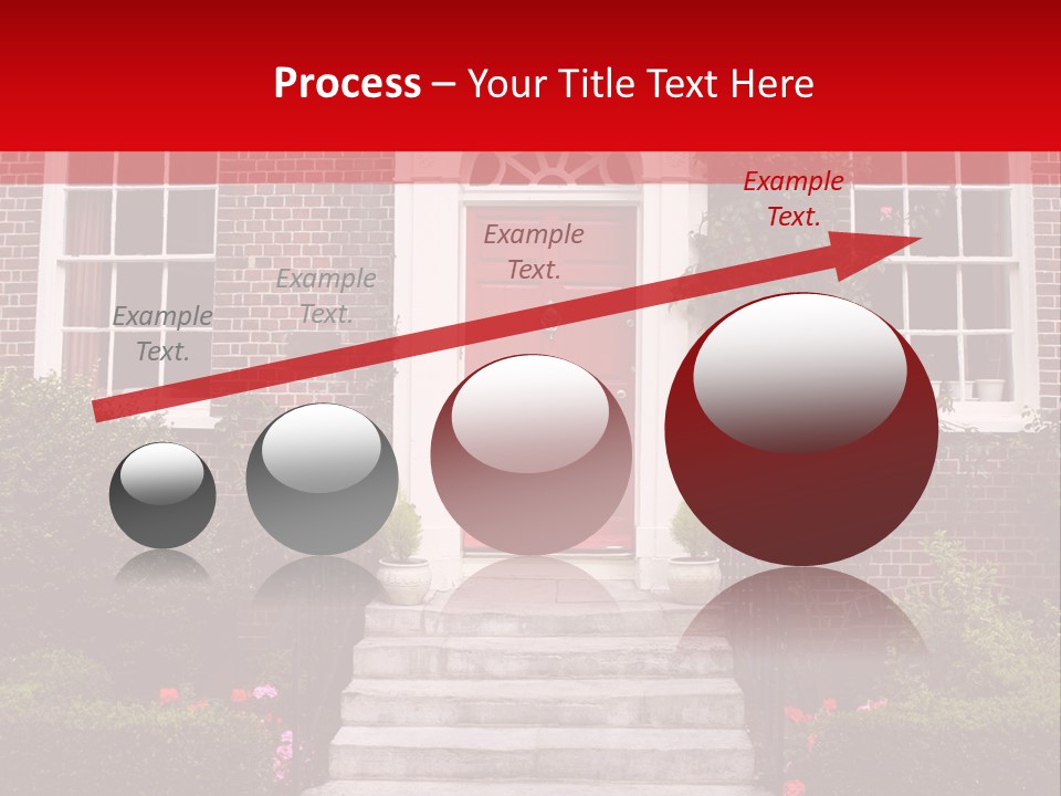 Georgian Frontage, Dorset, England PowerPoint Template