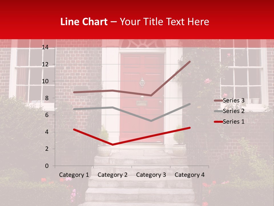 Georgian Frontage, Dorset, England PowerPoint Template