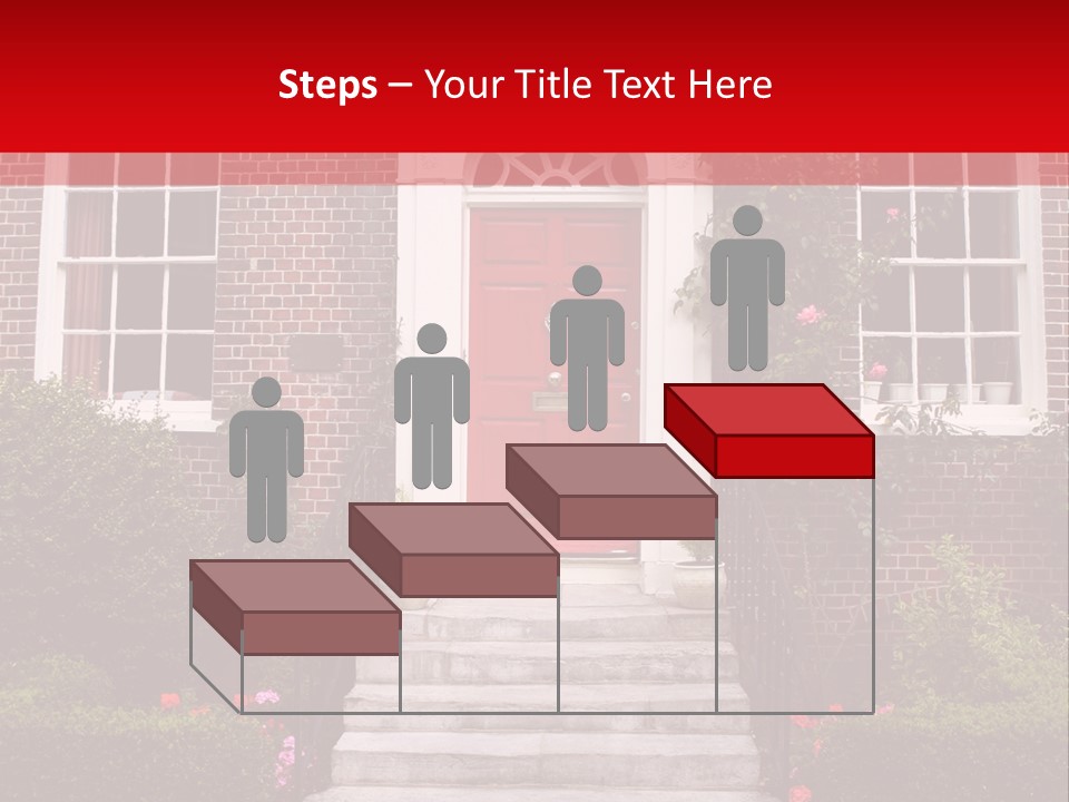 Georgian Frontage, Dorset, England PowerPoint Template