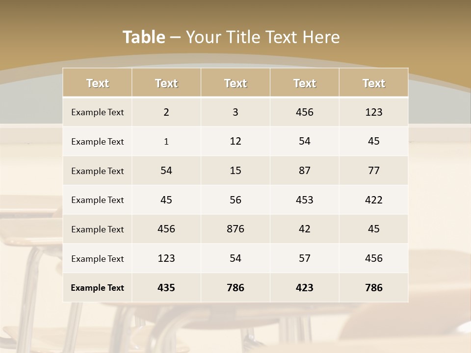 Water Slide In A Water Park PowerPoint Template