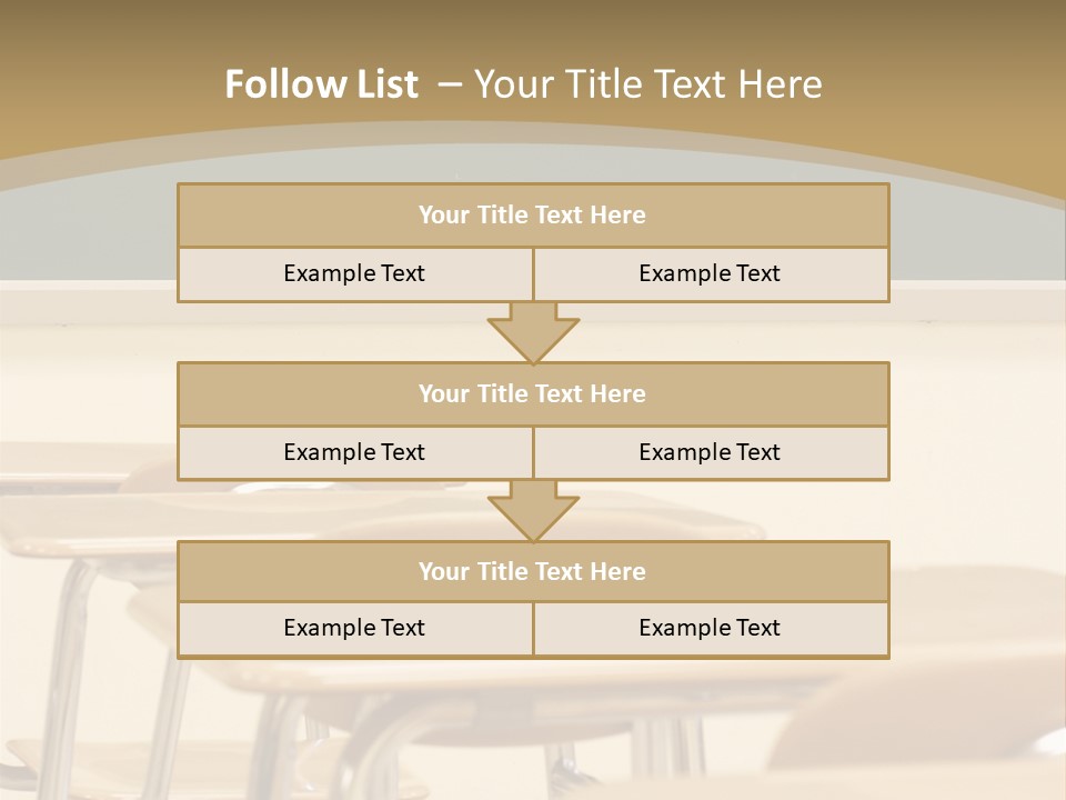 Water Slide In A Water Park PowerPoint Template