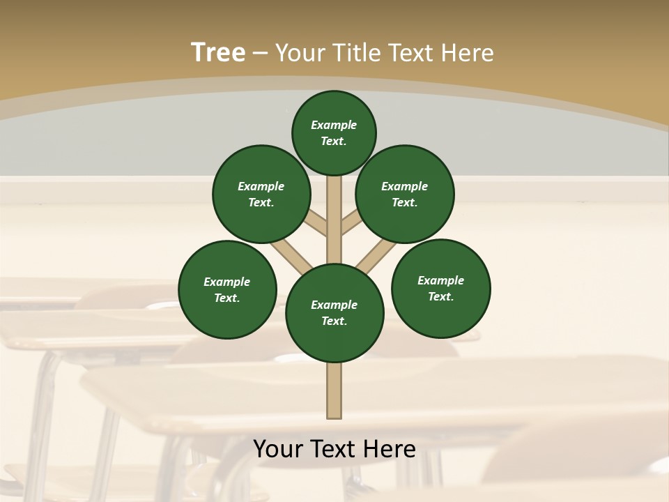 Water Slide In A Water Park PowerPoint Template