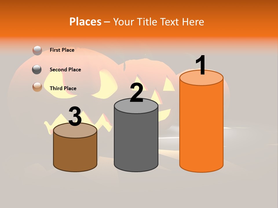 Tree Red Apples PowerPoint Template