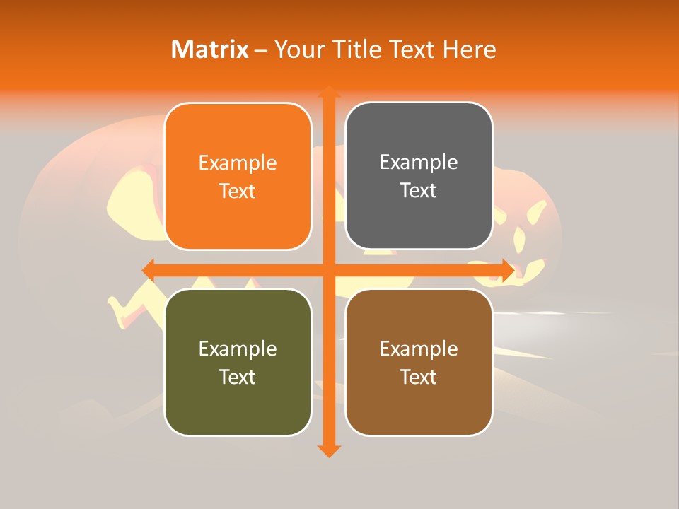 Tree Red Apples PowerPoint Template