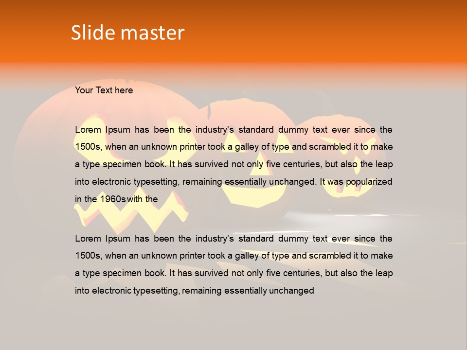 Tree Red Apples PowerPoint Template