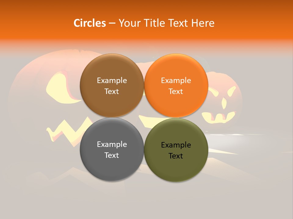 Tree Red Apples PowerPoint Template