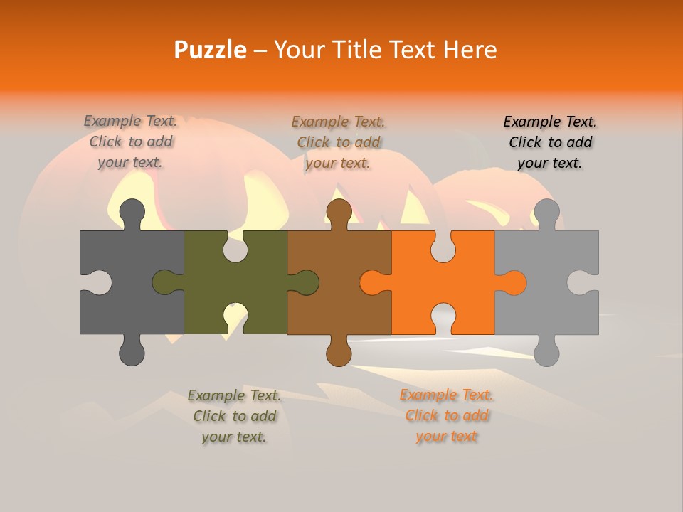 Tree Red Apples PowerPoint Template