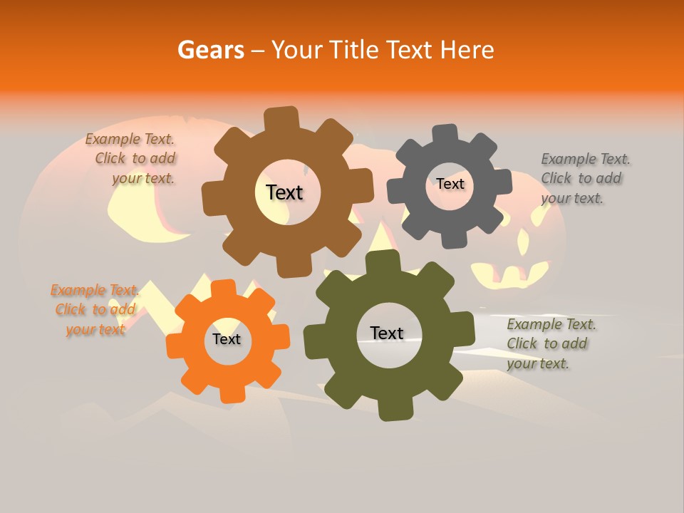 Tree Red Apples PowerPoint Template