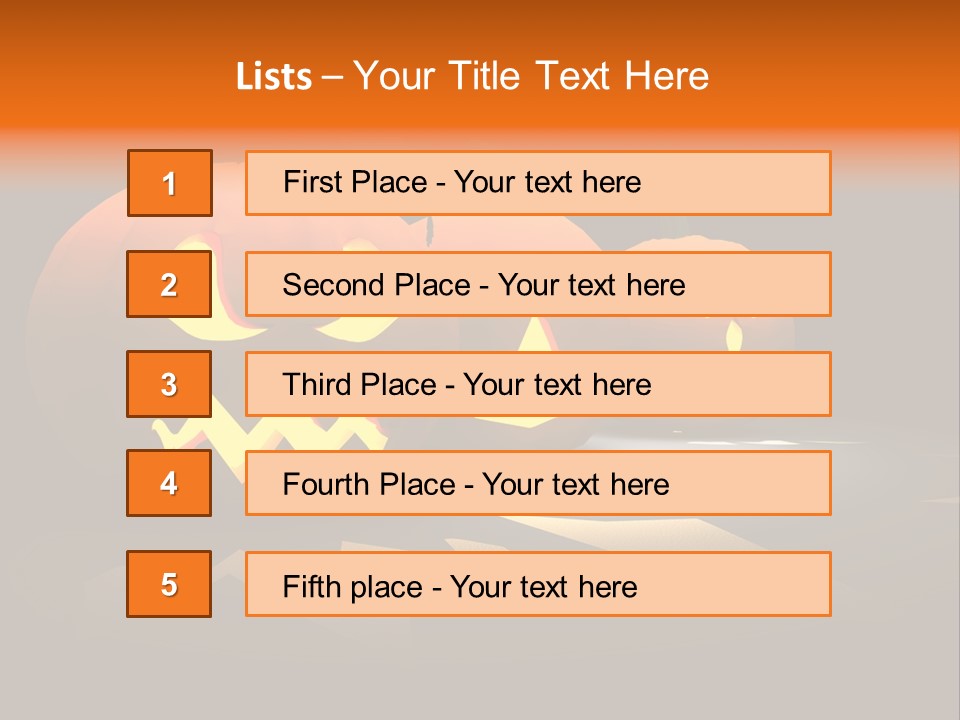 Tree Red Apples PowerPoint Template