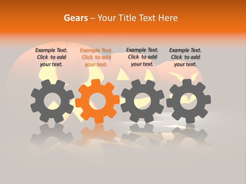 Tree Red Apples PowerPoint Template