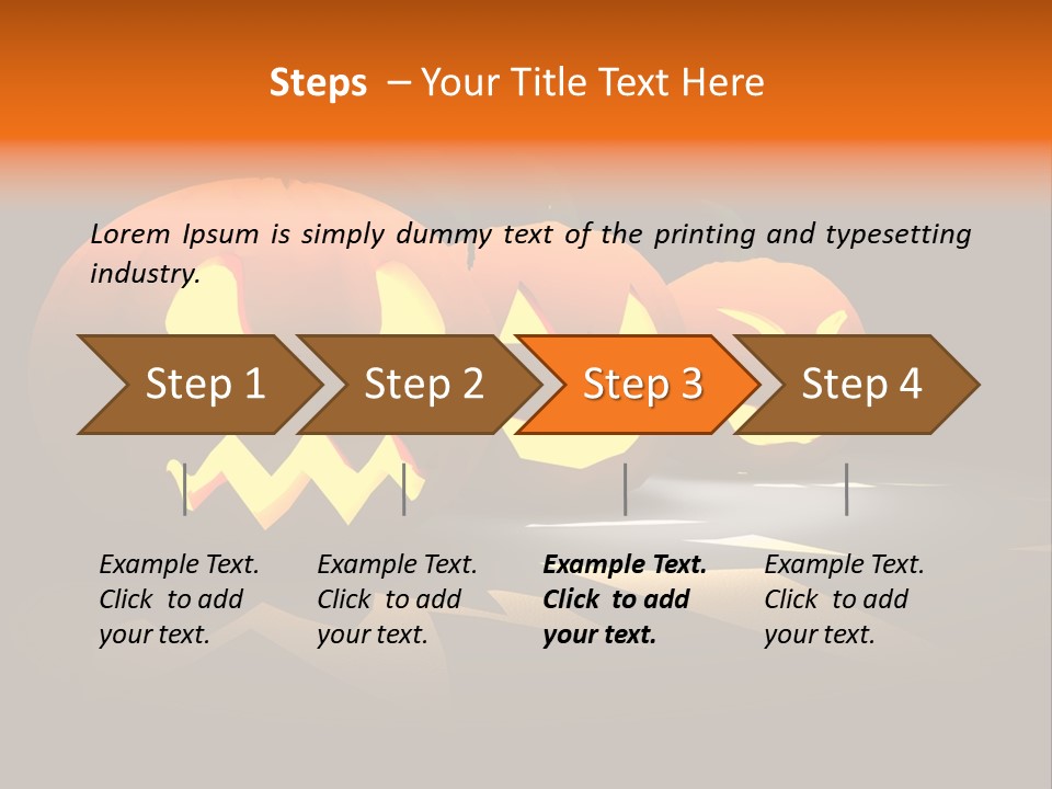 Tree Red Apples PowerPoint Template