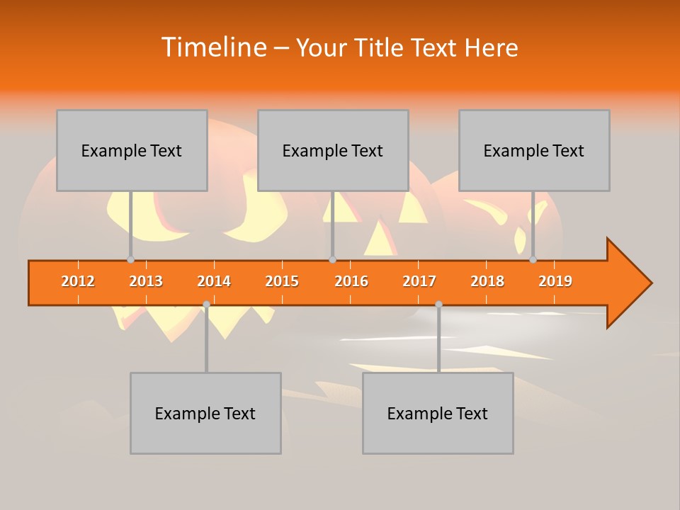 Tree Red Apples PowerPoint Template