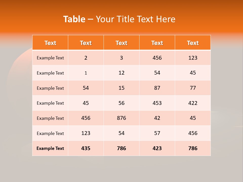 Tree Red Apples PowerPoint Template