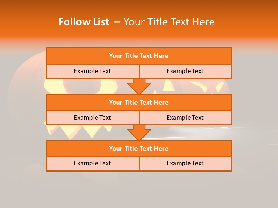 Tree Red Apples PowerPoint Template