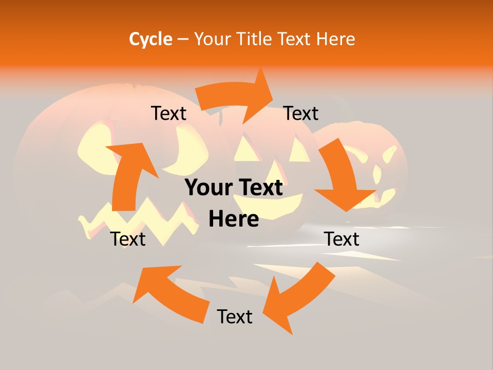 Tree Red Apples PowerPoint Template