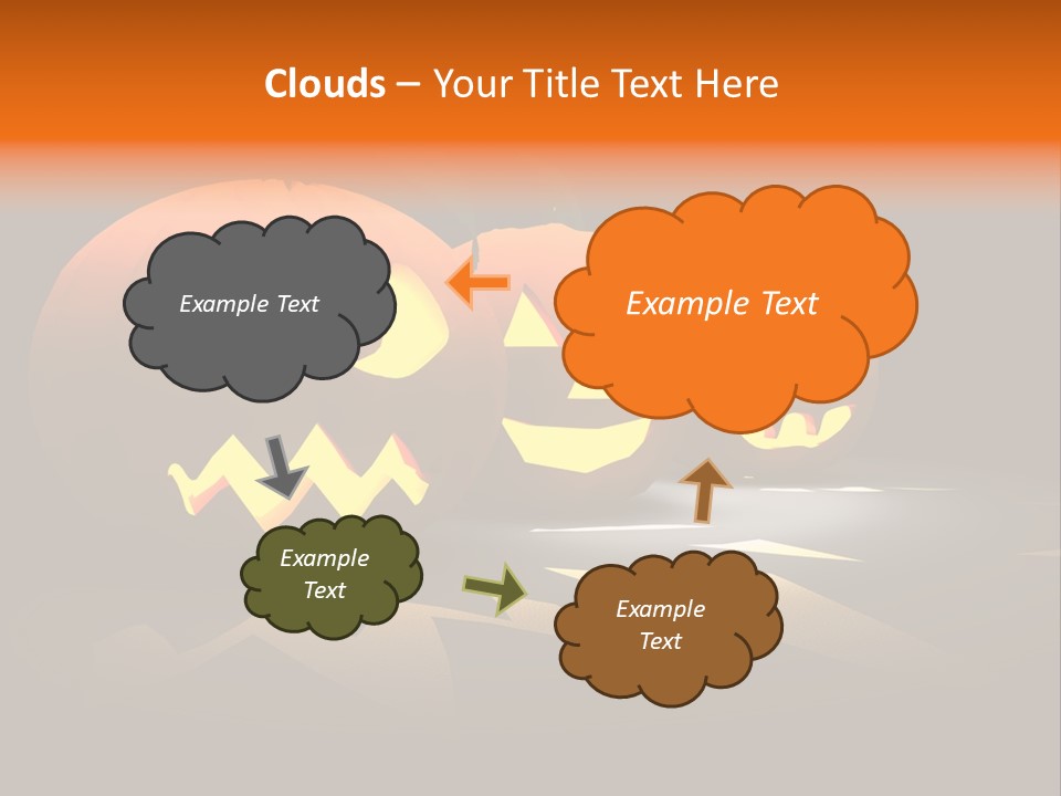 Tree Red Apples PowerPoint Template
