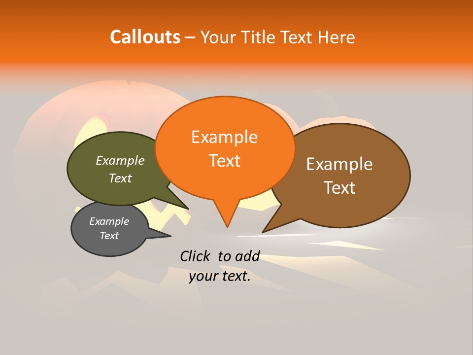 Tree Red Apples PowerPoint Template