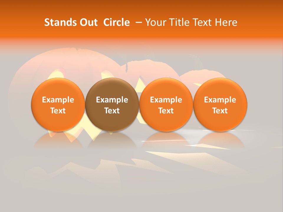 Tree Red Apples PowerPoint Template