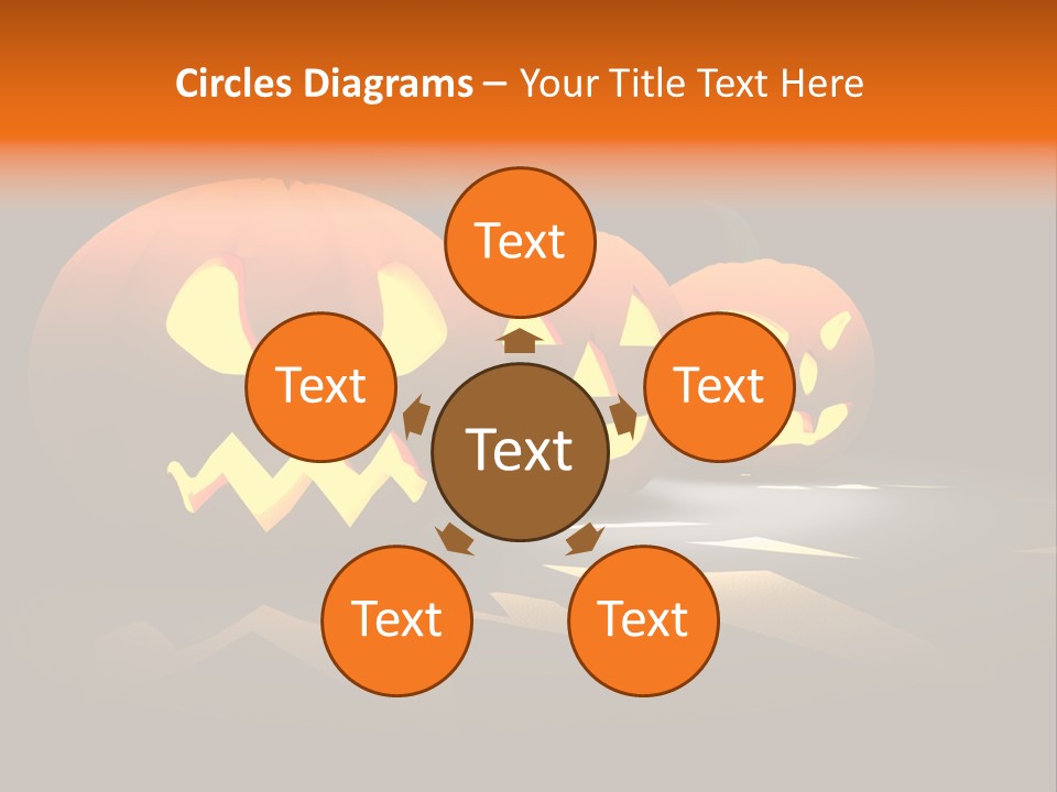 Tree Red Apples PowerPoint Template