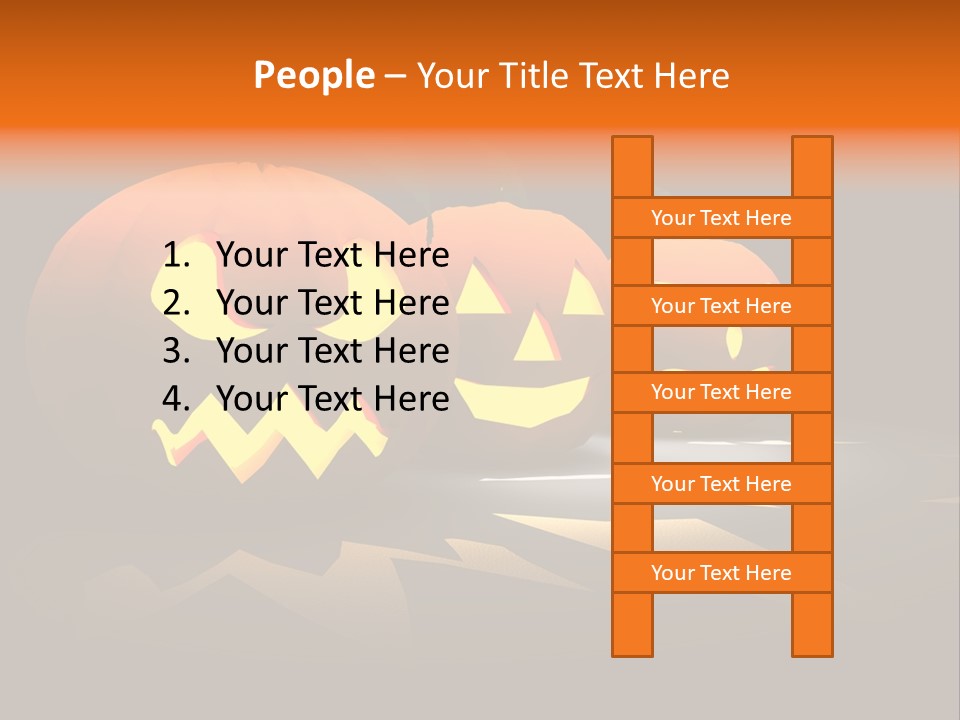 Tree Red Apples PowerPoint Template