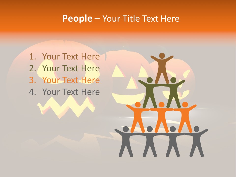 Tree Red Apples PowerPoint Template