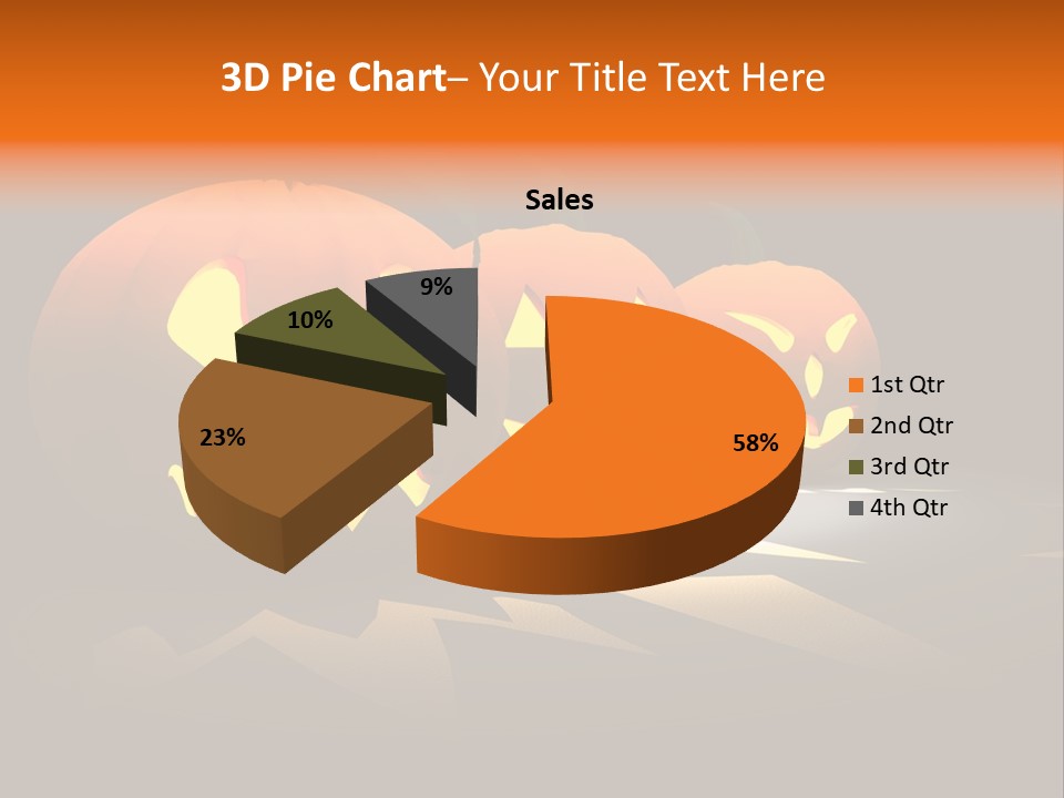 Tree Red Apples PowerPoint Template