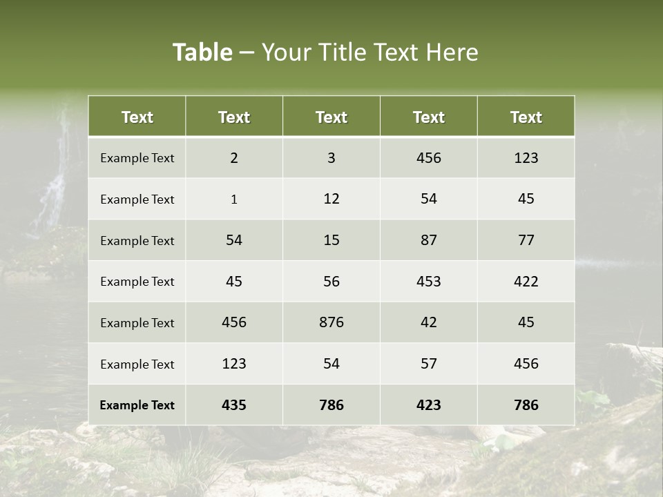 Man And His Dog Enjoying The Beautiful View PowerPoint Template