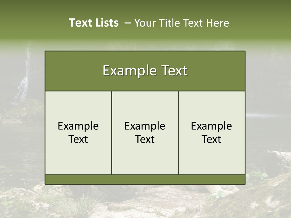 Man And His Dog Enjoying The Beautiful View PowerPoint Template