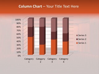 Bunches Of Felled Trees At A Logging Site PowerPoint Template