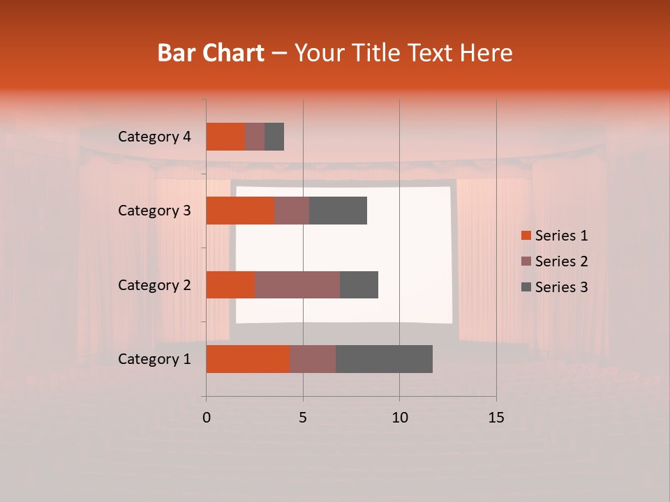 Bunches Of Felled Trees At A Logging Site PowerPoint Template