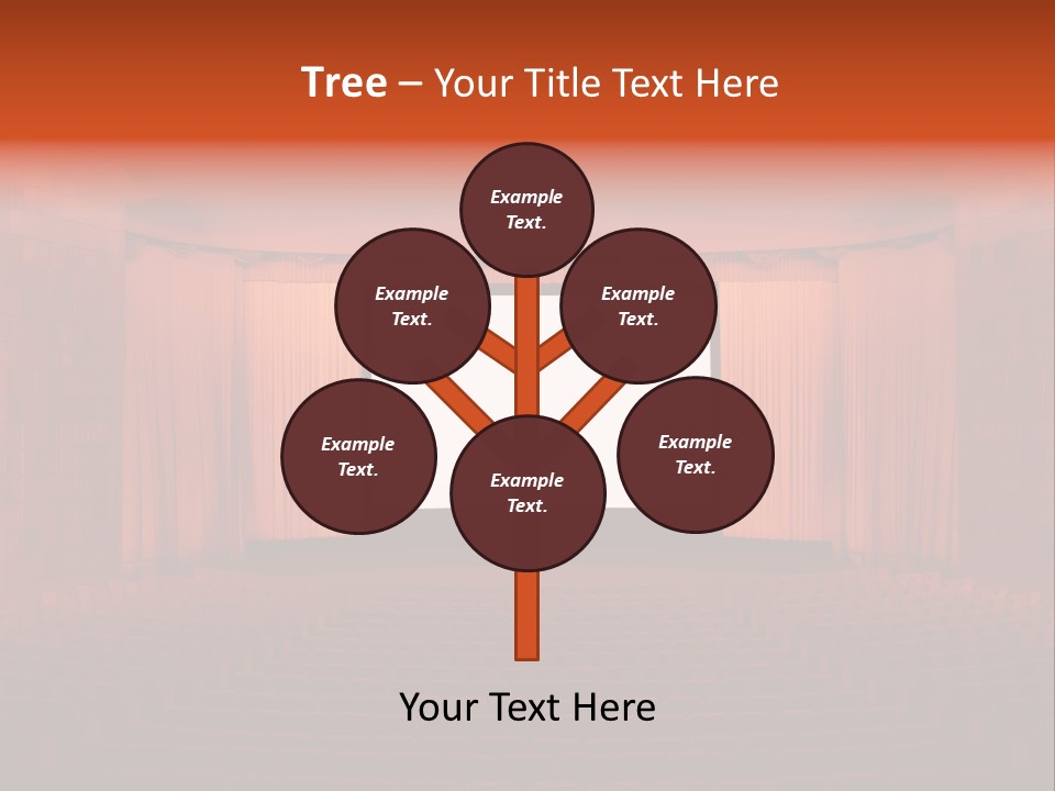 Bunches Of Felled Trees At A Logging Site PowerPoint Template