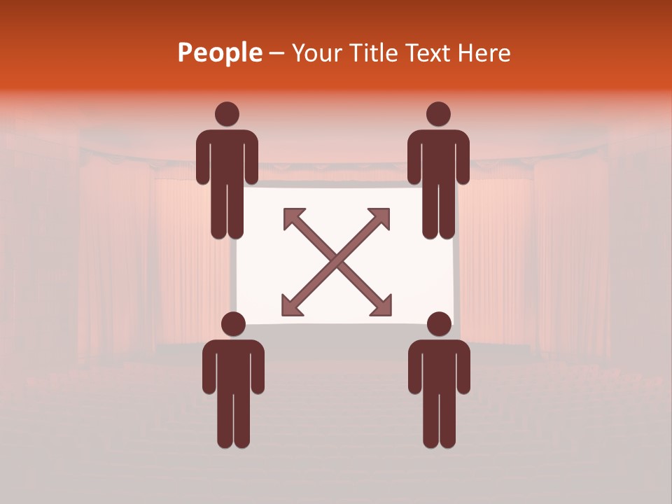 Bunches Of Felled Trees At A Logging Site PowerPoint Template