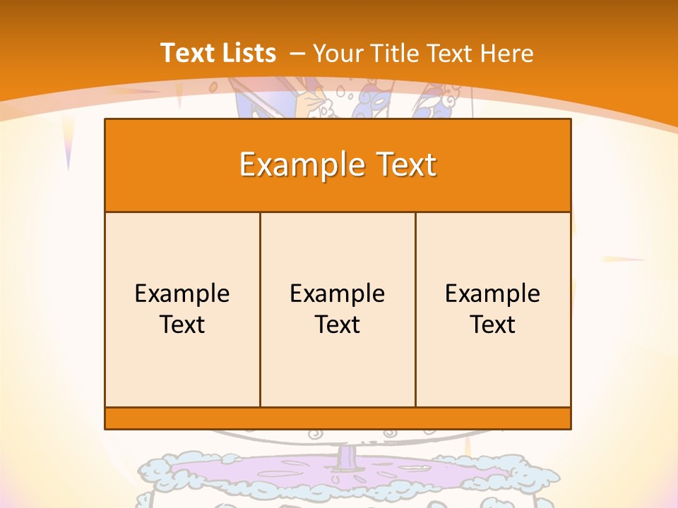 Seasonal Series - Indian Couple Just Married - Cartoon Style PowerPoint Template