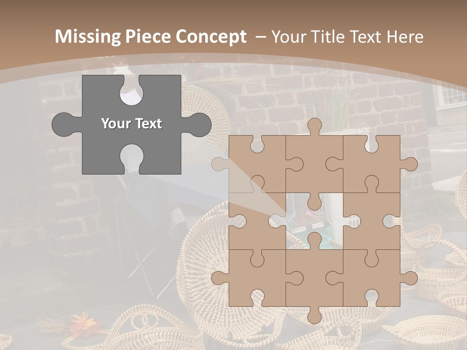 Charleston Sc - September 20: The Unique But Dying Art Of Sweet Grass Basket Weaving Is Still Practiced In The Carolinas, But May Be Lost In The Next Generation. PowerPoint Template