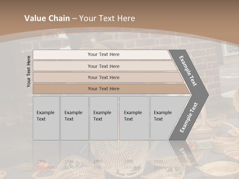 Charleston Sc - September 20: The Unique But Dying Art Of Sweet Grass Basket Weaving Is Still Practiced In The Carolinas, But May Be Lost In The Next Generation. PowerPoint Template