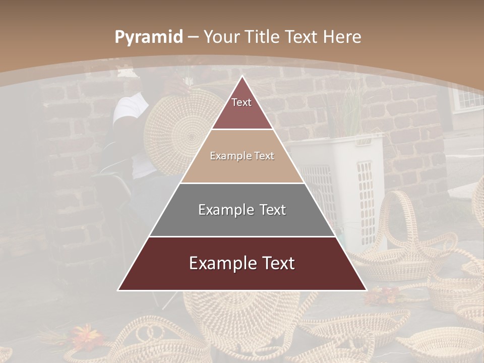 Charleston Sc - September 20: The Unique But Dying Art Of Sweet Grass Basket Weaving Is Still Practiced In The Carolinas, But May Be Lost In The Next Generation. PowerPoint Template