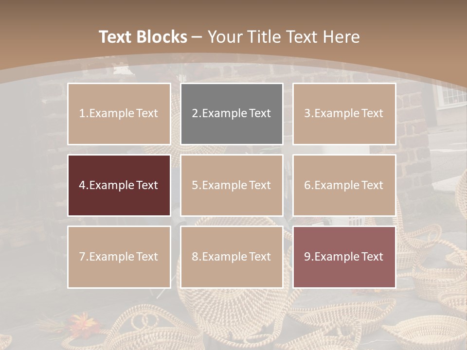 Charleston Sc - September 20: The Unique But Dying Art Of Sweet Grass Basket Weaving Is Still Practiced In The Carolinas, But May Be Lost In The Next Generation. PowerPoint Template