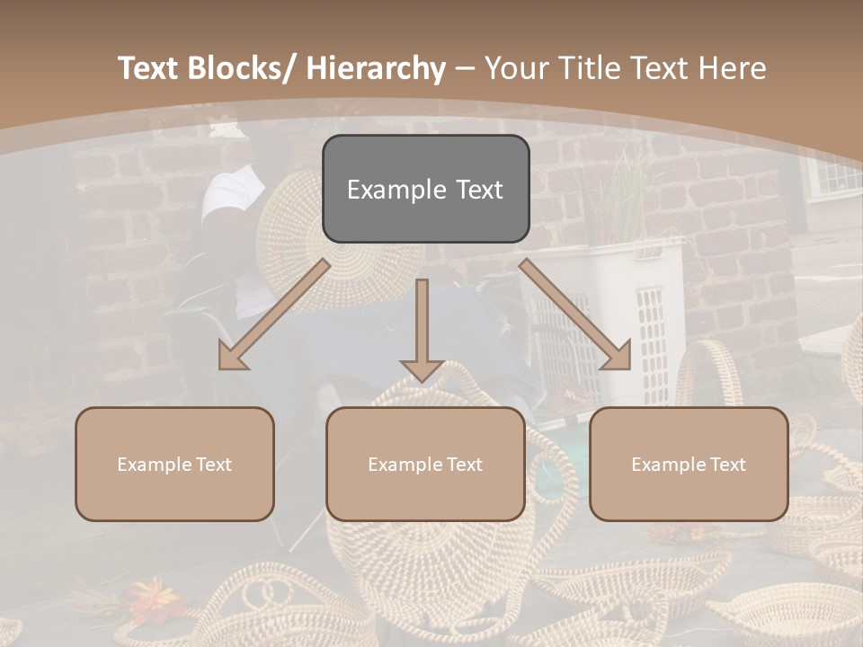 Charleston Sc - September 20: The Unique But Dying Art Of Sweet Grass Basket Weaving Is Still Practiced In The Carolinas, But May Be Lost In The Next Generation. PowerPoint Template
