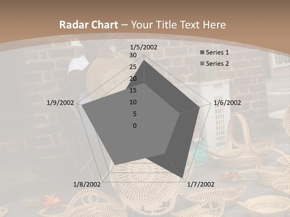 Charleston Sc - September 20: The Unique But Dying Art Of Sweet Grass Basket Weaving Is Still Practiced In The Carolinas, But May Be Lost In The Next Generation. PowerPoint Template