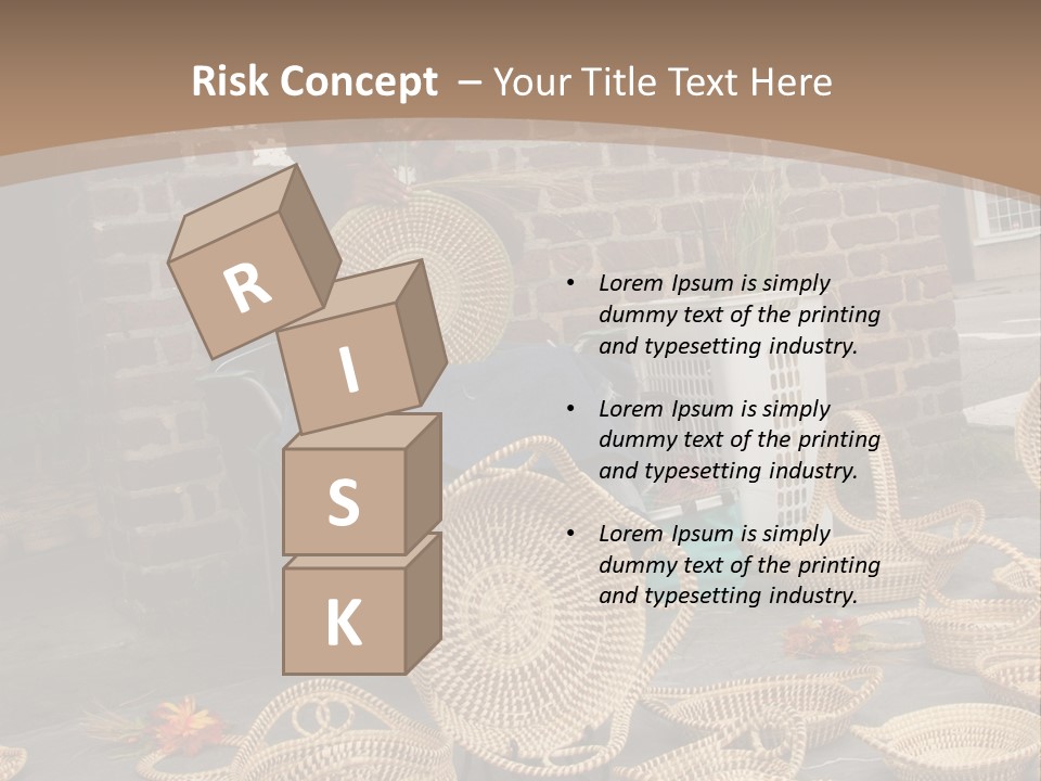 Charleston Sc - September 20: The Unique But Dying Art Of Sweet Grass Basket Weaving Is Still Practiced In The Carolinas, But May Be Lost In The Next Generation. PowerPoint Template