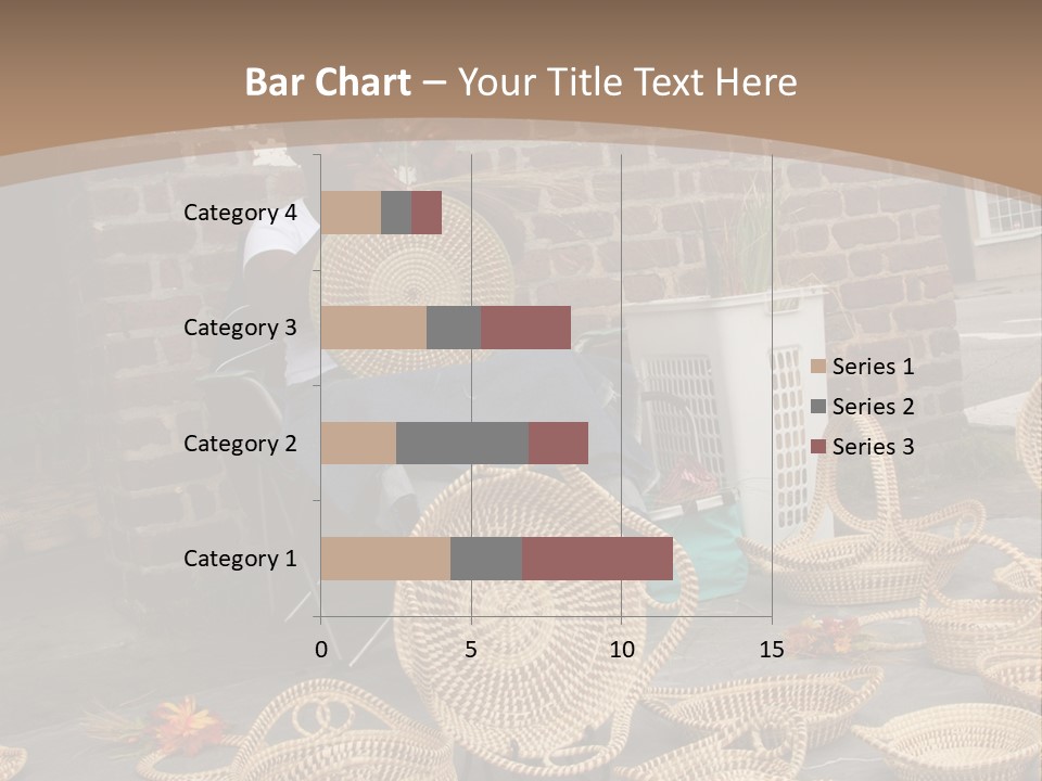 Charleston Sc - September 20: The Unique But Dying Art Of Sweet Grass Basket Weaving Is Still Practiced In The Carolinas, But May Be Lost In The Next Generation. PowerPoint Template