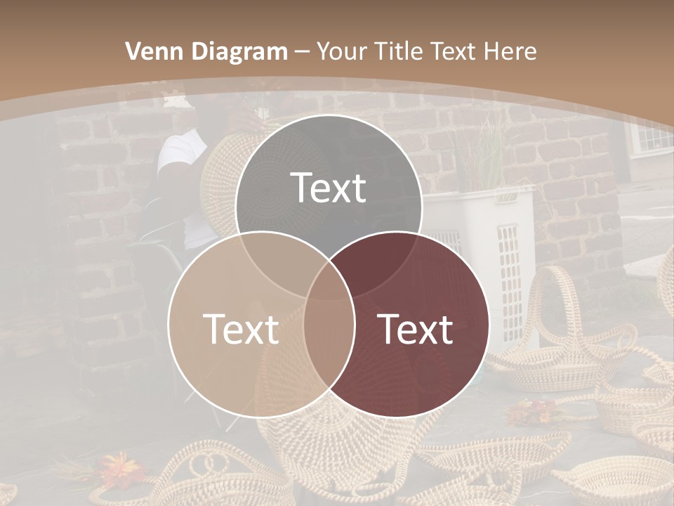 Charleston Sc - September 20: The Unique But Dying Art Of Sweet Grass Basket Weaving Is Still Practiced In The Carolinas, But May Be Lost In The Next Generation. PowerPoint Template