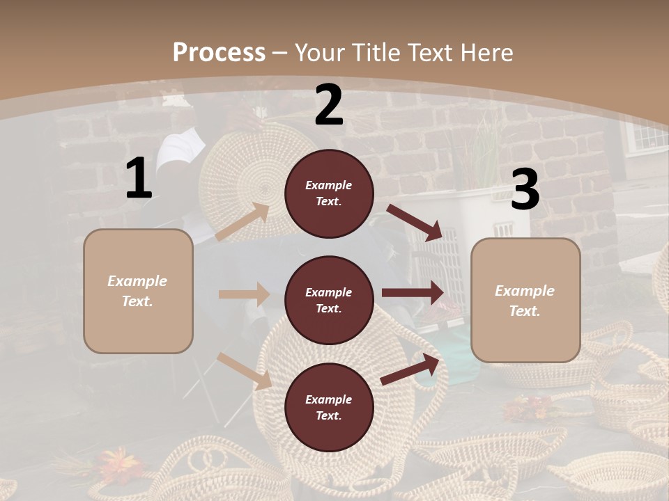 Charleston Sc - September 20: The Unique But Dying Art Of Sweet Grass Basket Weaving Is Still Practiced In The Carolinas, But May Be Lost In The Next Generation. PowerPoint Template