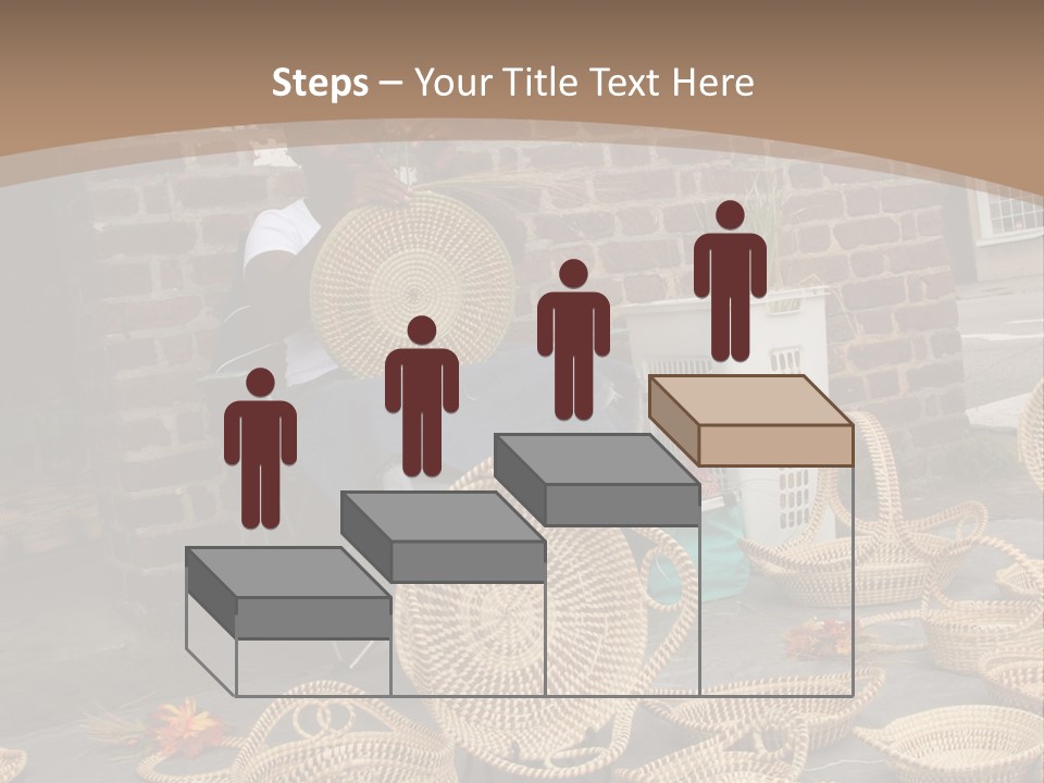 Charleston Sc - September 20: The Unique But Dying Art Of Sweet Grass Basket Weaving Is Still Practiced In The Carolinas, But May Be Lost In The Next Generation. PowerPoint Template